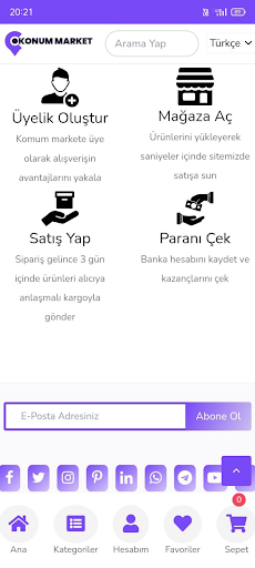 Konum Market Screen 3