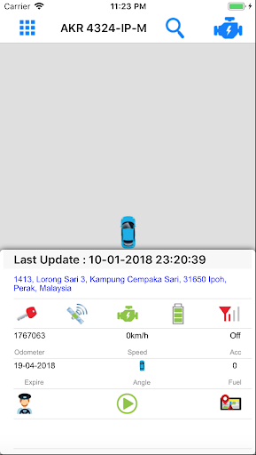 GPS2u Screen 2