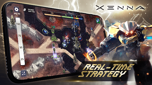 Android application XENNA - MMO Real-time strategy screenshort