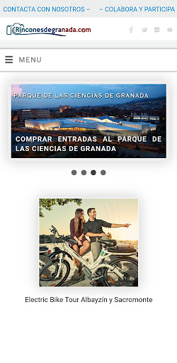 Android application Guía de Granada screenshort