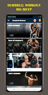 Dumbbell Home Workout – Bodybuilding Gym Workout (PREMIUM) 1.31 Apk 5