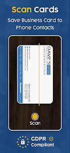 Business Card Scanner & Reader android2mod screenshots 1
