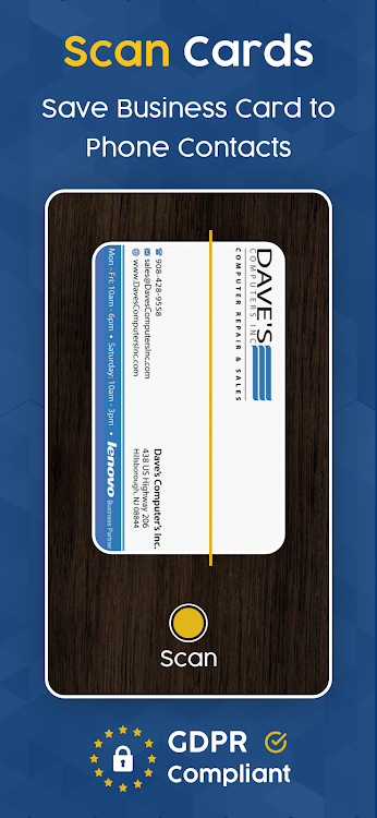 Business Card Scanner & Reader - 4.8.2 - (Android)