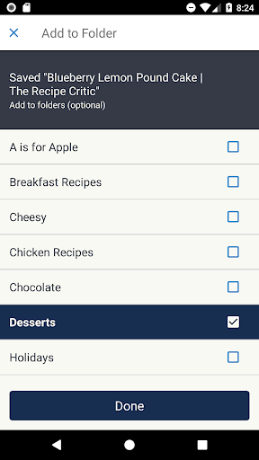 Pinch It!™ Recipe Box screenshot 5