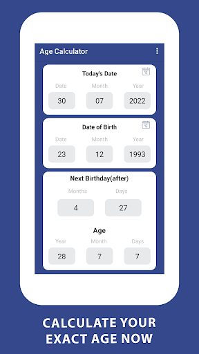 Age Calculator Screen 3