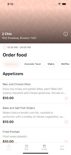 2 Chix Brunch Screenshot 1 - AppWisp.com