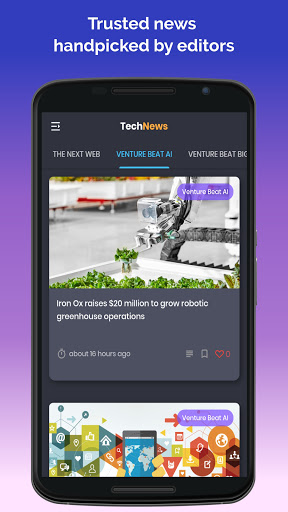 Trending Tech News Screen 3