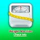 Weight Scanner Check Machine