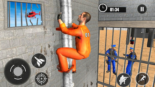 Grand Prison Jail Escape Games apkpoly screenshots 18