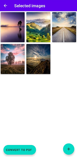 Images to PDF Converter Screen 2