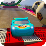 Cover Image of Download Superhero Car Race: Mega Ramp  APK