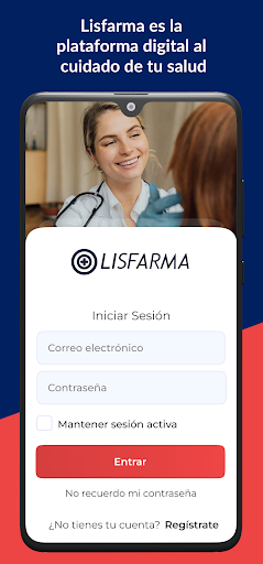 Android application Lisfarma screenshort
