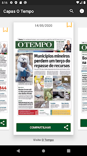 Capas Jornal O Tempo 2.6.1 APK screenshots 2