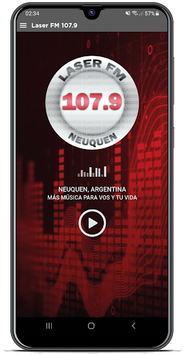 Android application LASER FM Neuquén 1079 screenshort