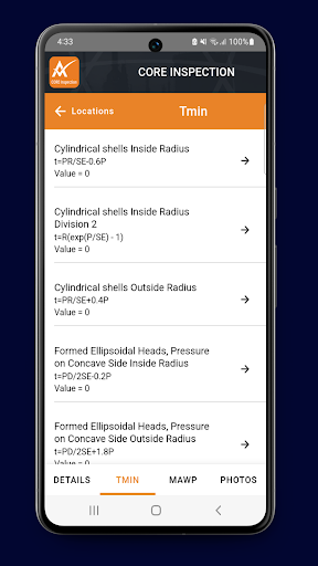 Core Inspection App screenshot 4