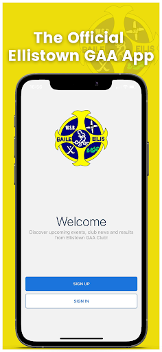 Android application Ellistown GAA screenshort