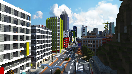 Mapas da cidade Minecraft Mod