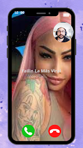 video call Yailin La Más Viral