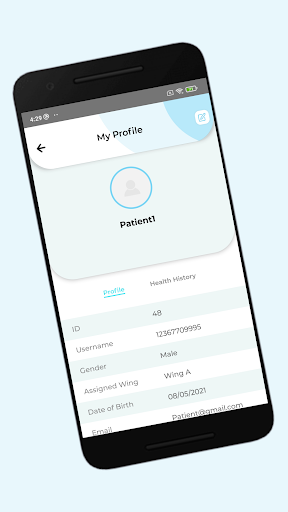 Carespan – Patient Screen 2