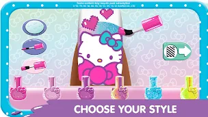 Hello Kitty Nail Salon - Screenshot 2