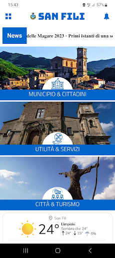 Android application San Fili screenshort