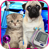 My Real Newborn Pet Vet - Pugs & Kittens FREE icon