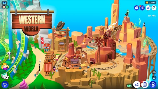 Idle Theme Park Tycoon – Recreation Game Apk Download NEW 2022 4
