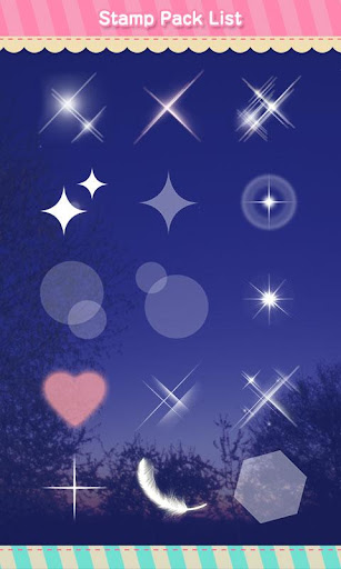 Stamp: Sparkly and See-through Screen 2