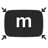 Minimizer for YouTube icon