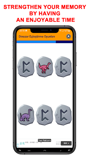 Matching Games - Dinosaur Screen 2