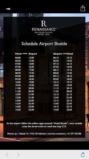 Renaissance Amsterdam Airport: Screen 3