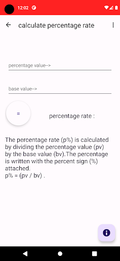 Percentage Calculator 23 Screen 2
