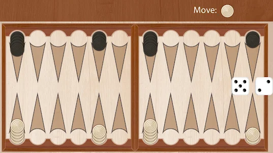 Backgammon Classic Short