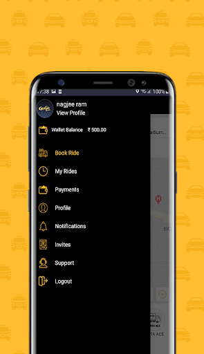 GogoRides Screen 3
