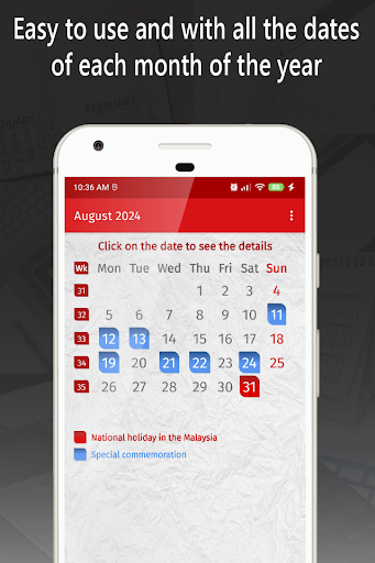 malaysia calendar 2024 Screen 2