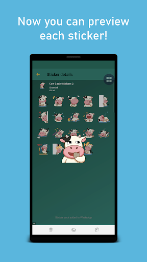 Cow WAStickerApps Screen 3
