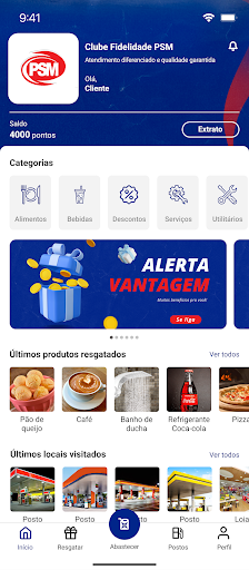 Clube Fidelidade PSM Screen 2