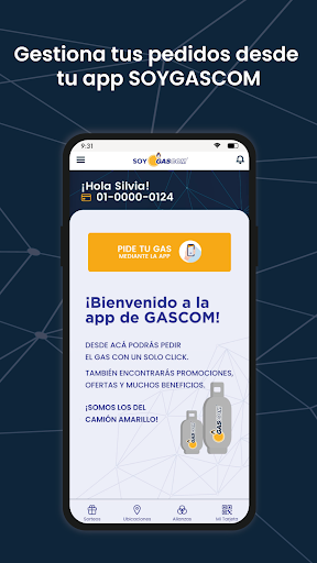 Android application Soy GASCOM screenshort