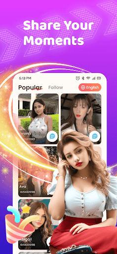 Android application Flora live screenshort