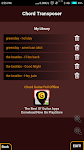 screenshot of Guitar Chord Transposer Simple
