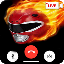 Icon image fake call from Powerr Rangers