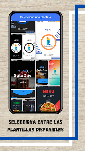 Digital Menu Screen 3