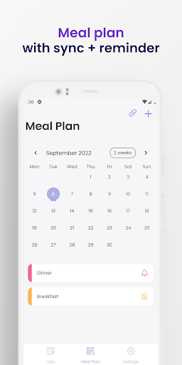 Grocery List price calculator Screen 3