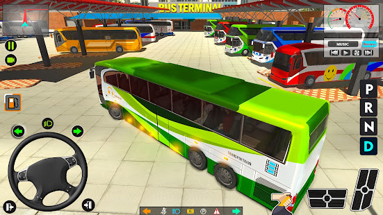 Coach Bus Driving Sim Game 3D 1.38 screenshots 5