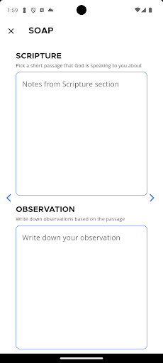 Daily SOAP - Bible Reading App Screen 3