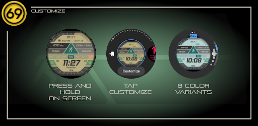 [69D] 4ACTIVE sport watchface Screen 3