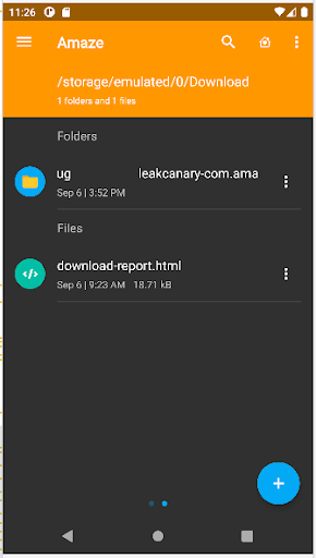 Manager file fast Screen 3