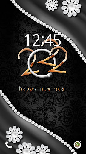 Wallpaper-Black n White Pearl Screen 2