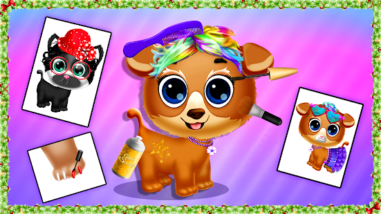 Pet Dress Up Day Care Salon:Puppy&Dogs Games 1.0 APK screenshots 14