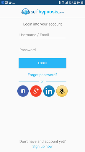 Android application SelfHypnosis.com screenshort
